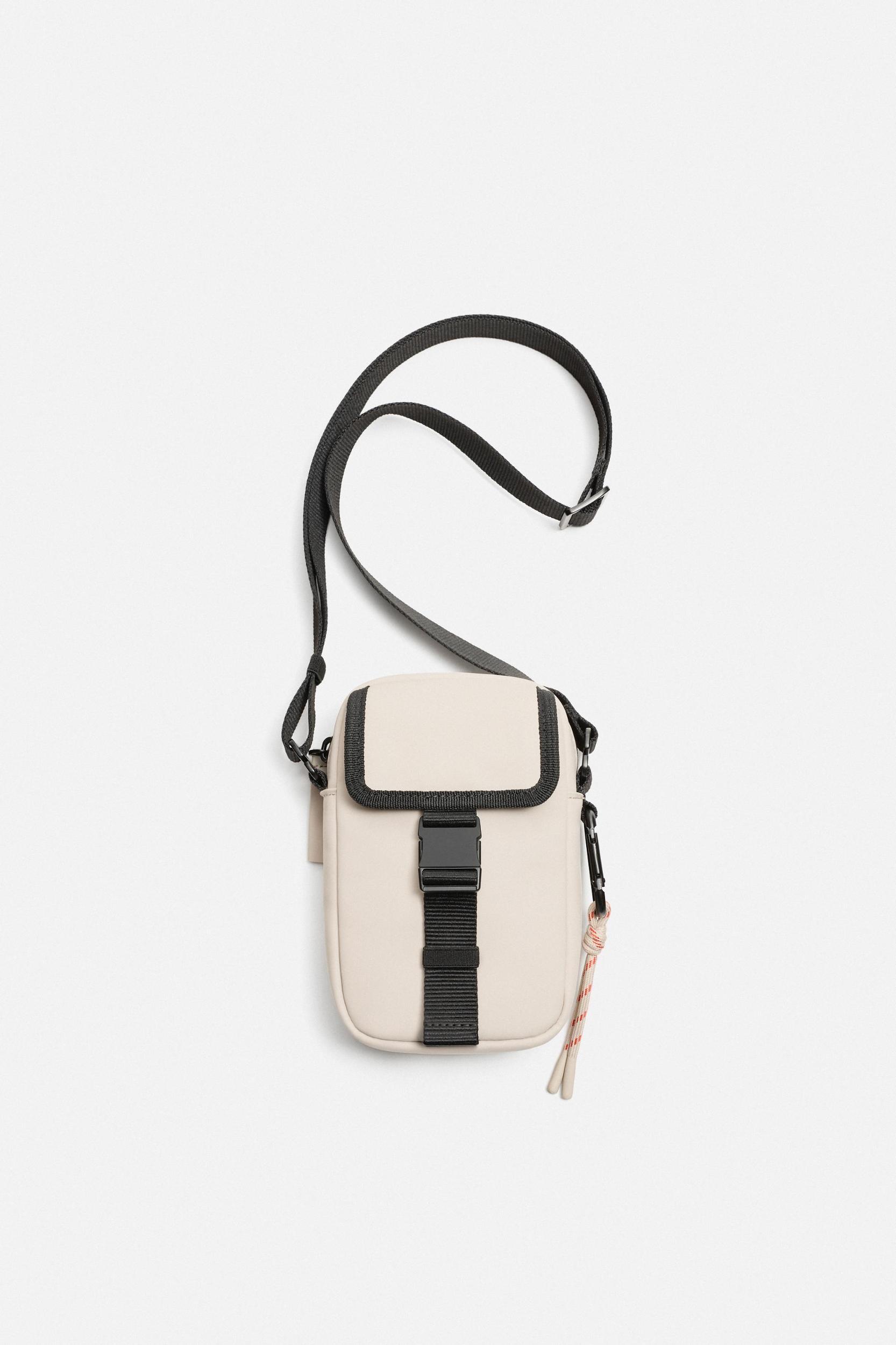 RUBBERIZED CROSSBODY BAG Product Image