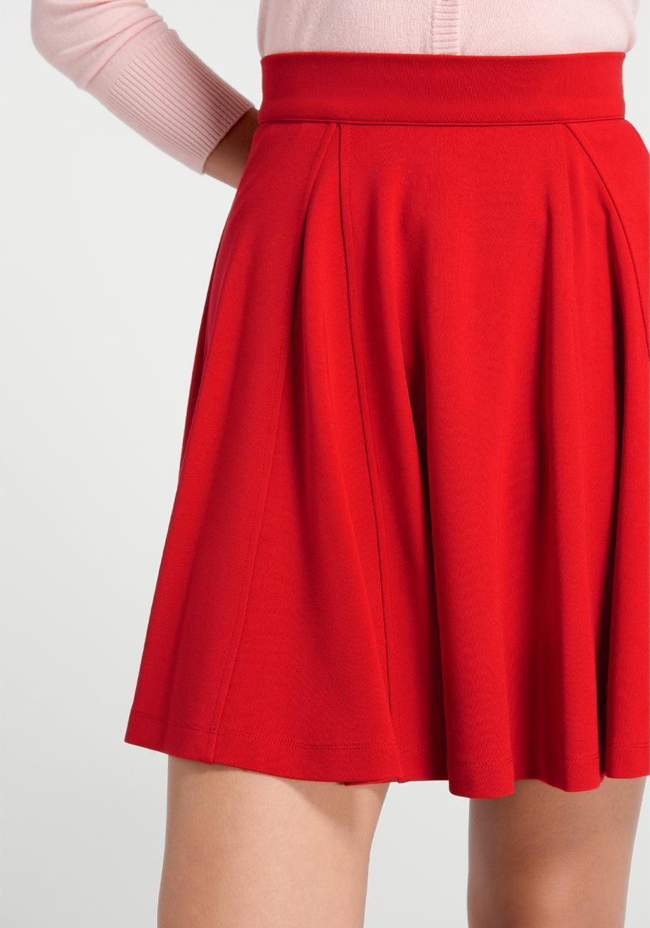 Godet All Night Skater Skirt Product Image