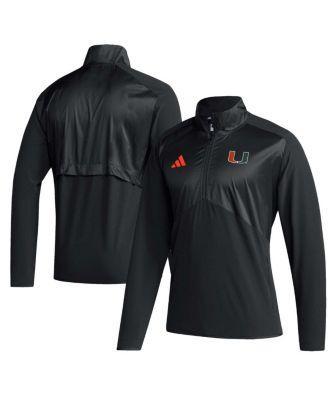 Mens adidas Navy Georgia Tech Yellow Jackets Sideline AEROREADY Raglan Sleeve Quarter-Zip Jacket Nc2 Blue Product Image