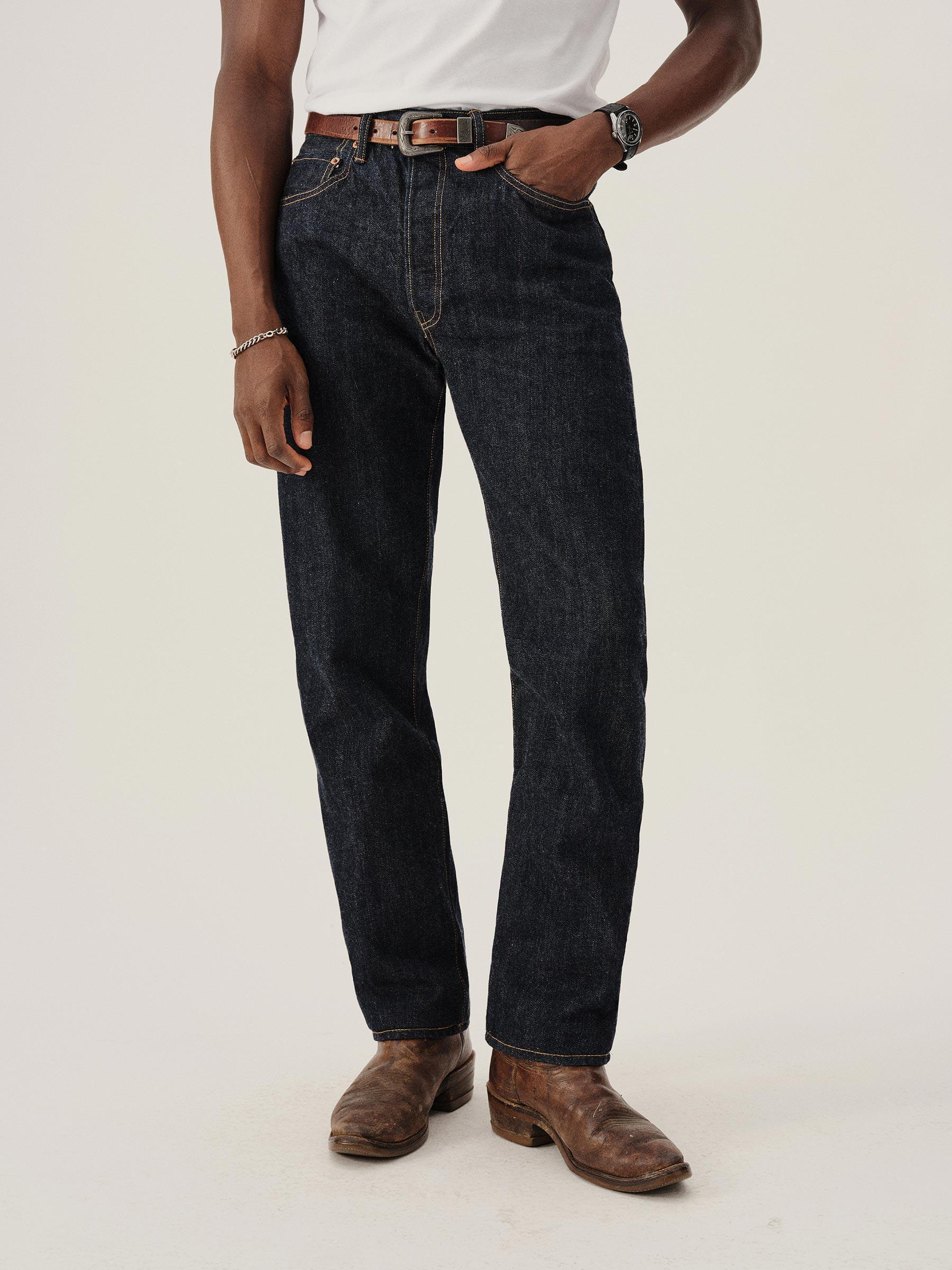 D018 Japanese Loomstate Selvedge Cowboy Cut Jean Product Image