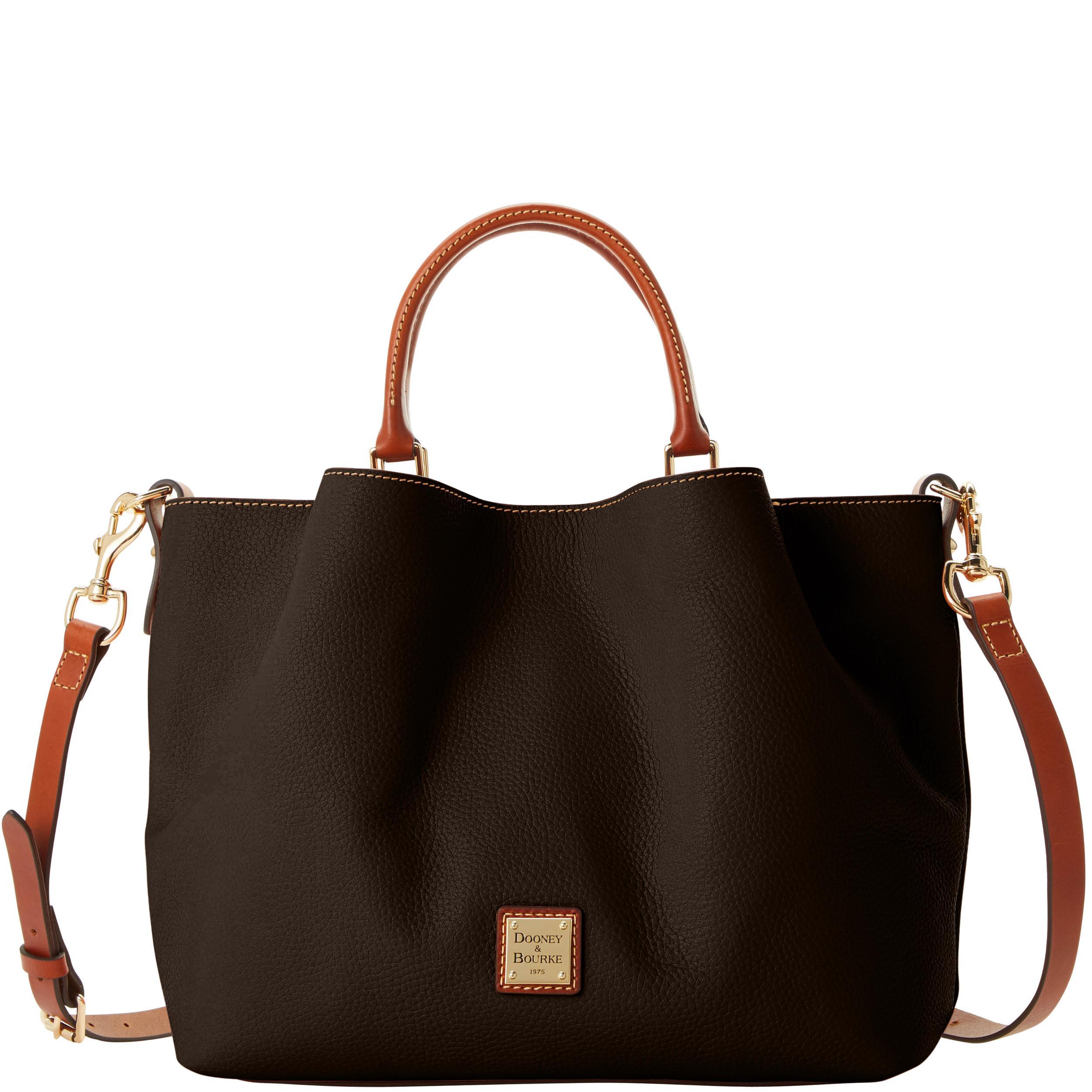 Dooney & Bourke Womens Pebble Grain Large Leather Barlow Bag in Forest Product Image