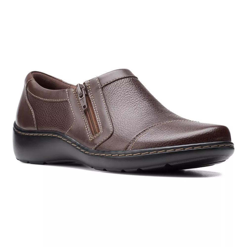 Clarks® Cora Giny Women's Loafers, Size: 8, Brown Product Image