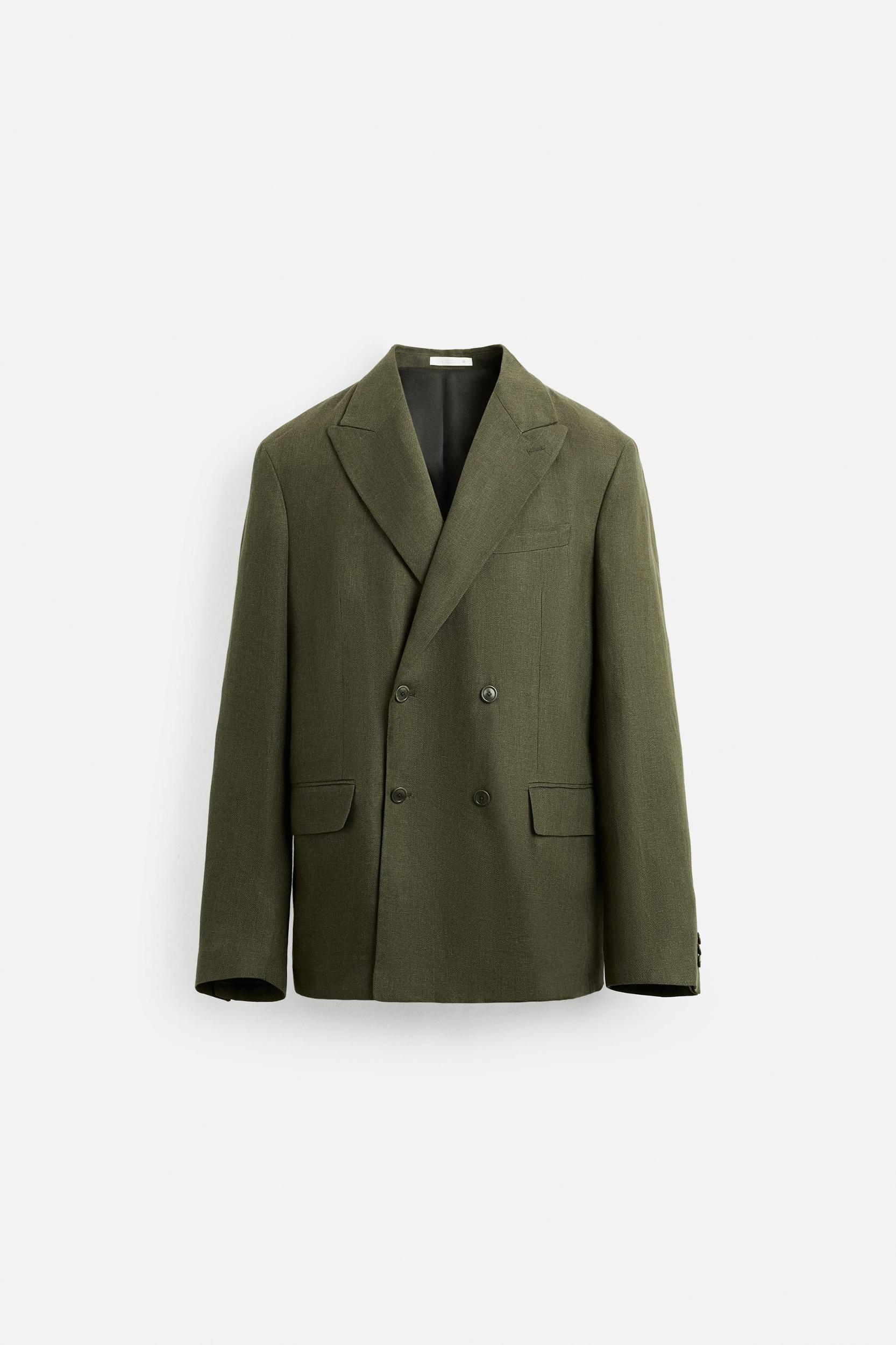 100% LINEN SUIT BLAZER Product Image