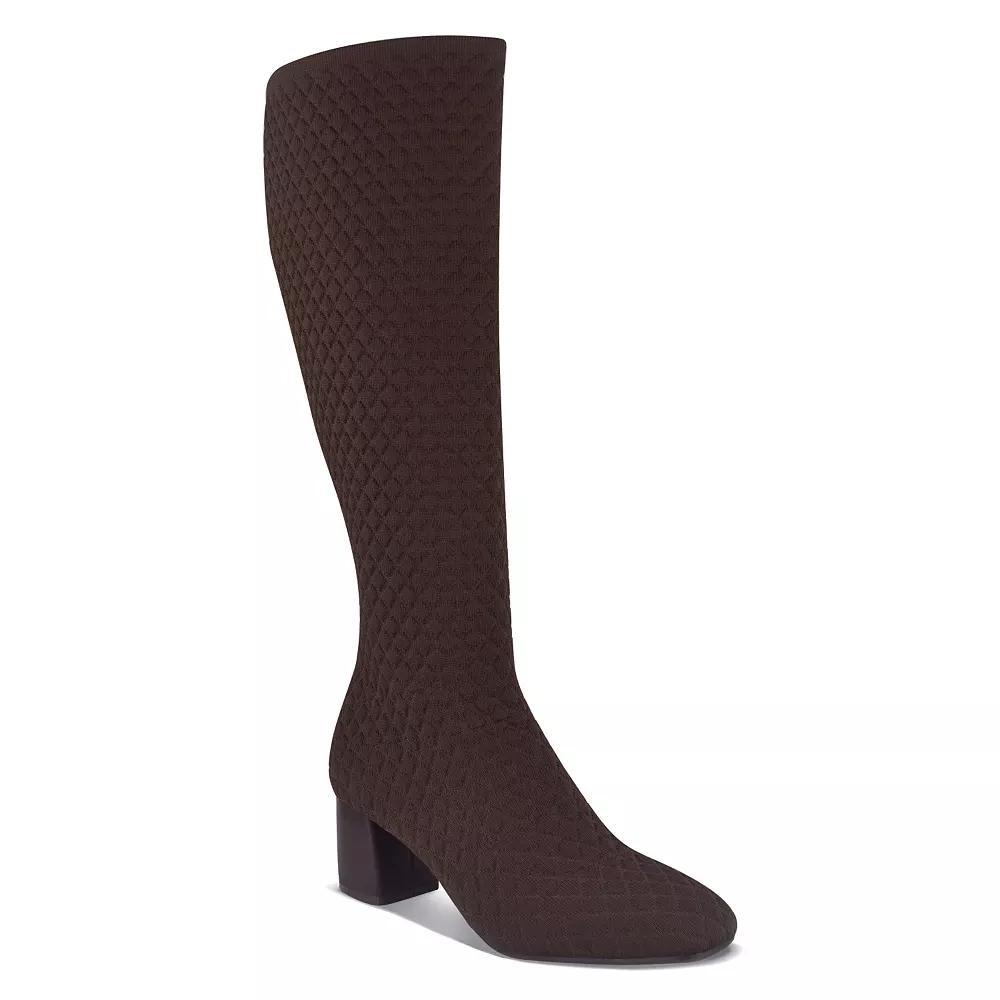 Aerosoles Cecina Women's Wedge Knee-High Boots, Size: 9.5, Black Product Image