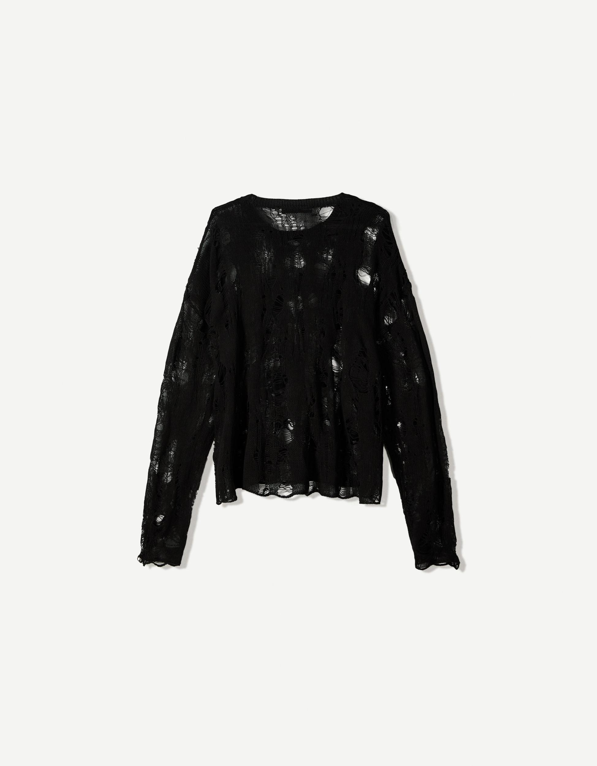 Ripped sweater Product Image