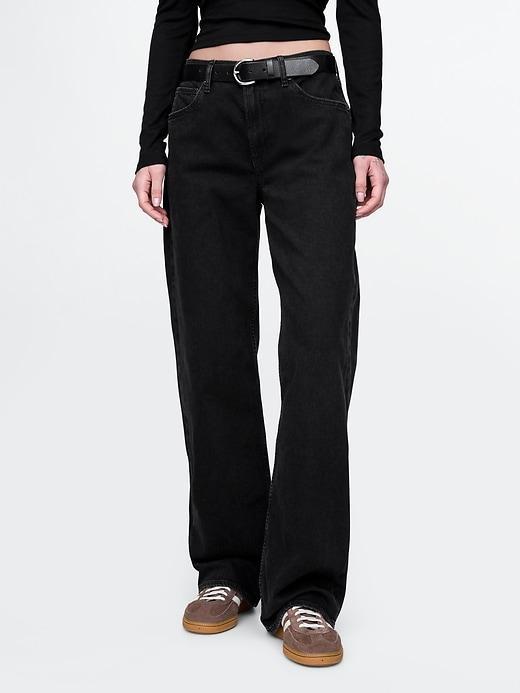 Mid Rise Corduroy '90s Loose Cargo Pants Product Image