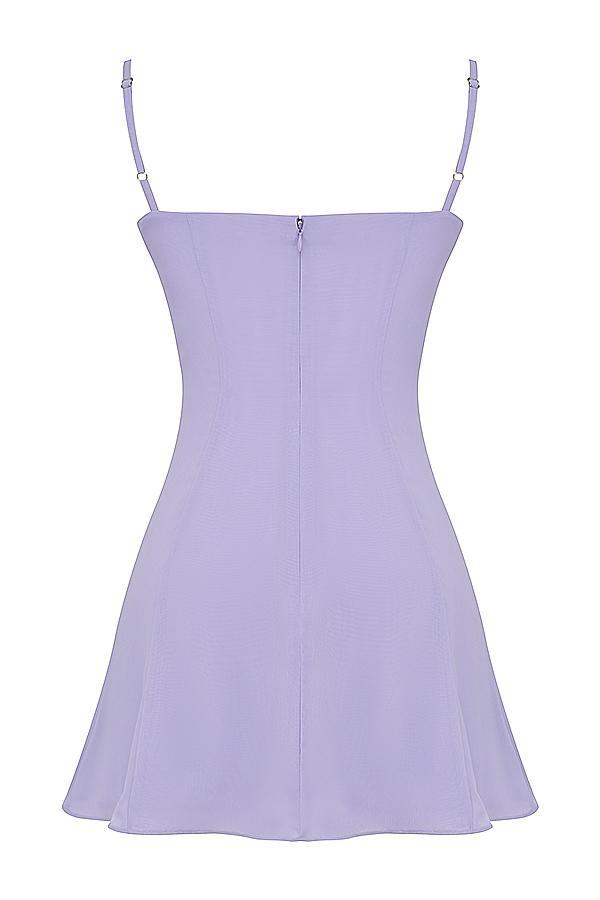 Christiana   lavender mini dress Product Image