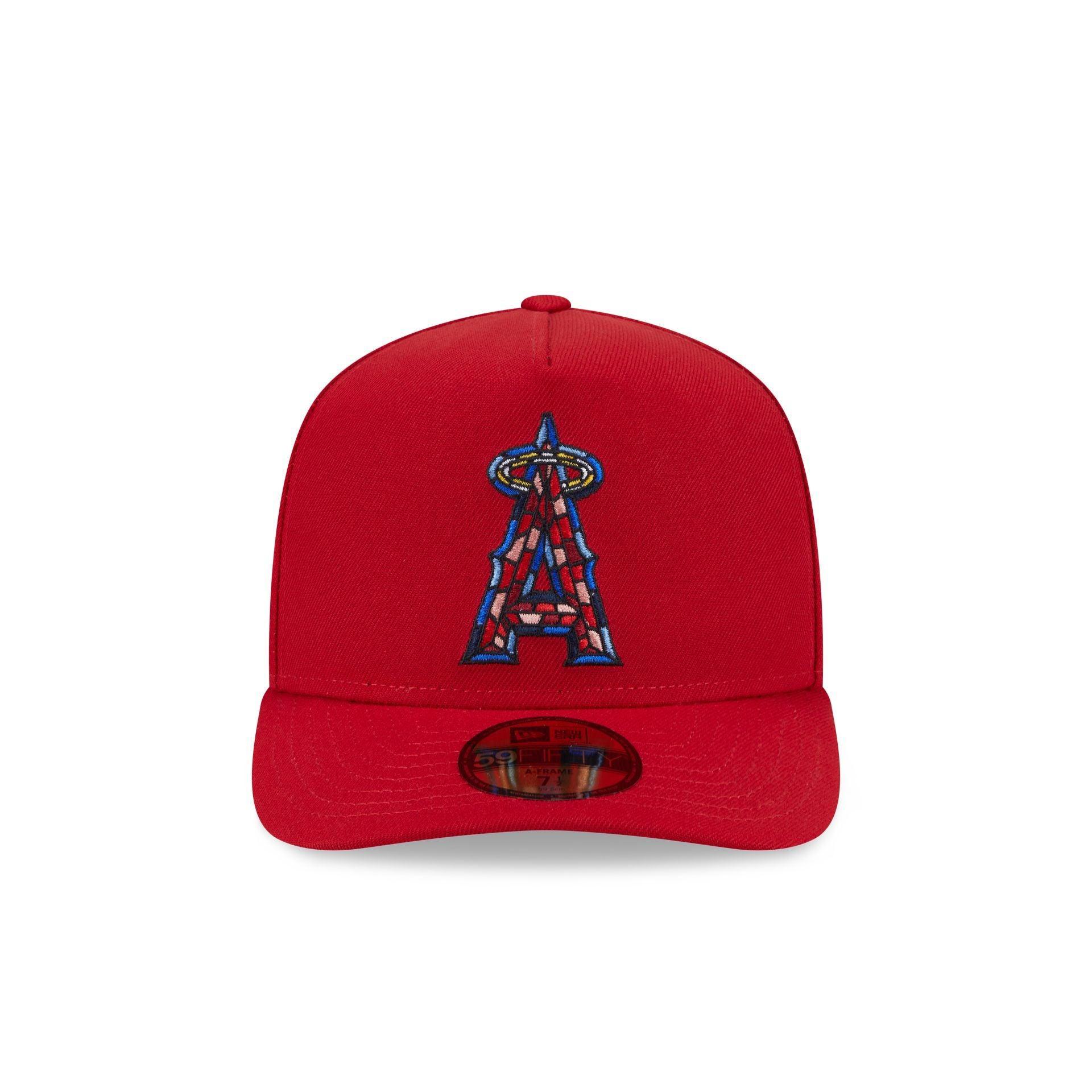 New York Mets Stained Glass 59FIFTY A-Frame Fitted Hat Male Product Image