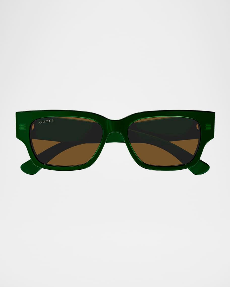 Mens GG1794SM Acetate Rectangle Sunglasses Product Image