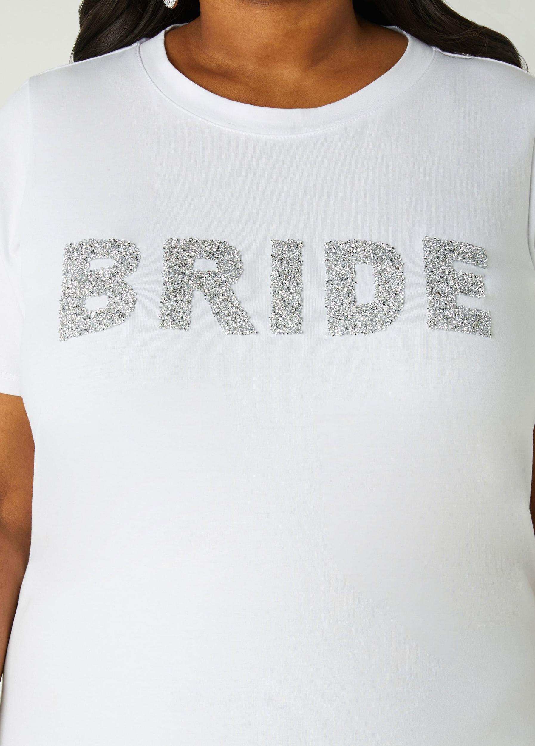 Bride Crystal Jersey Tee Product Image