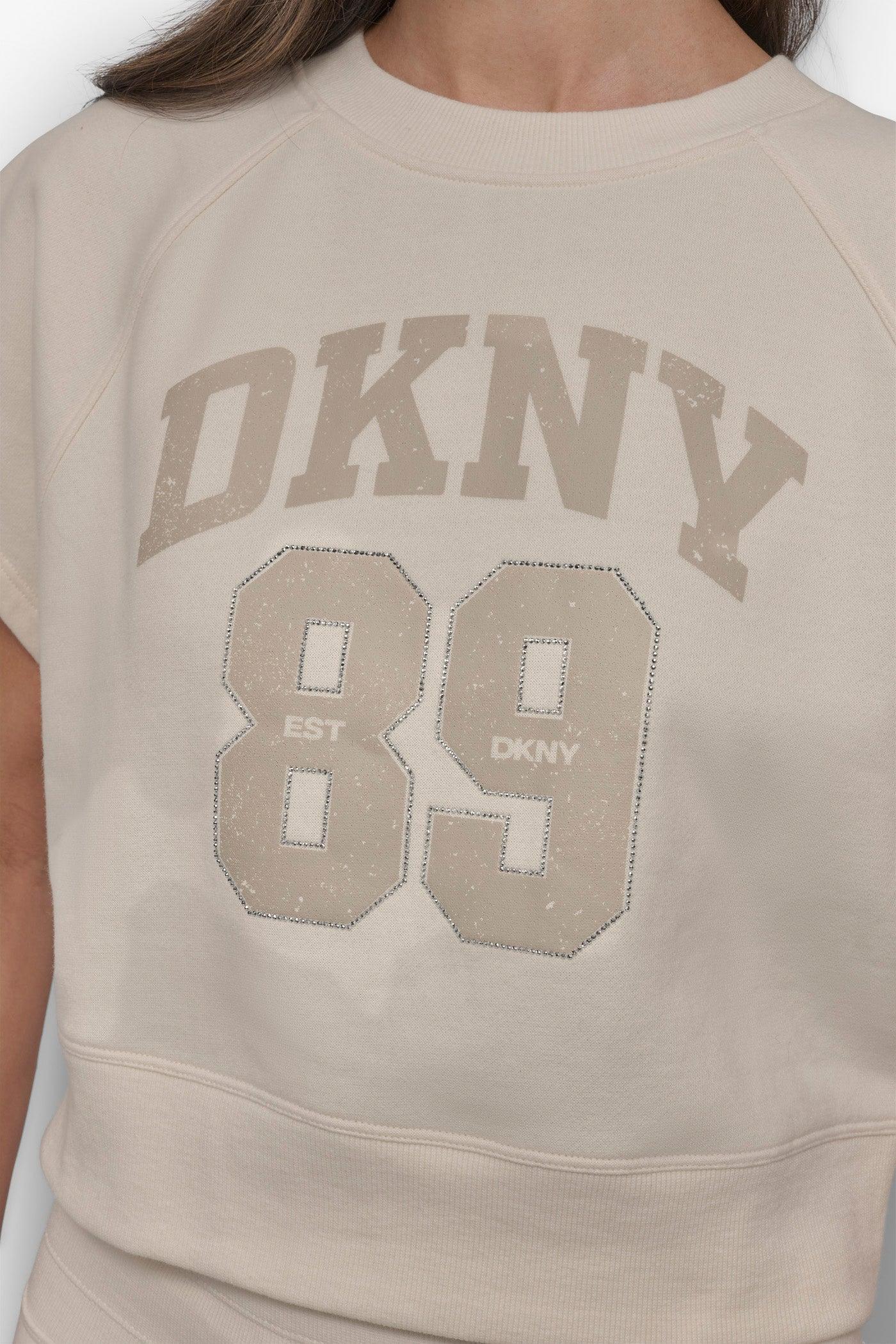 CROPPED CRYSTAL LOGO PERFORMANCE SWEATSHIRT Product Image