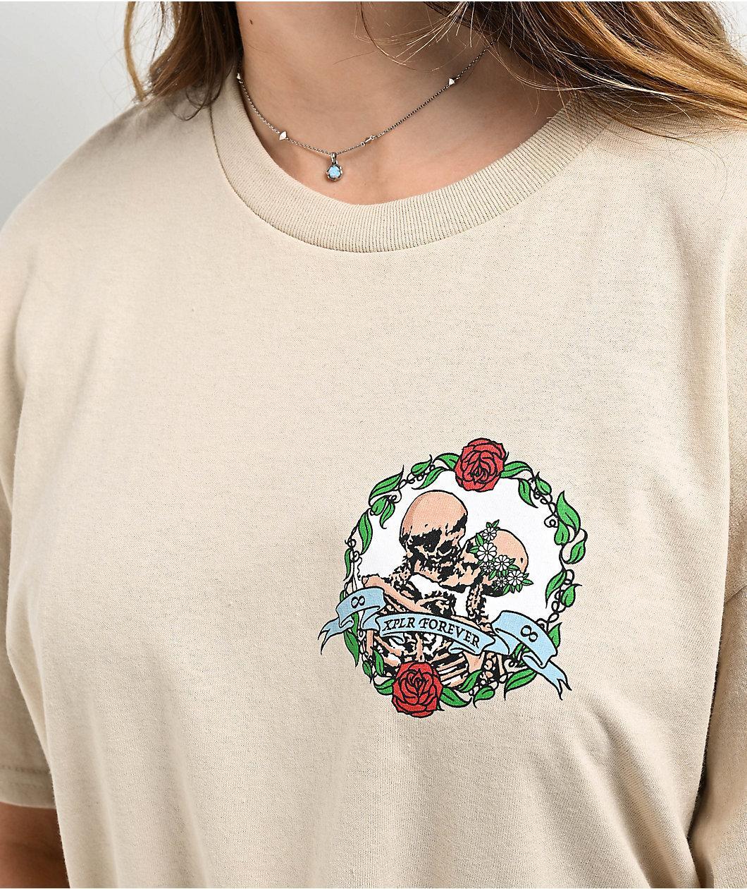 XPLR Deadly Love Sand T-Shirt Product Image