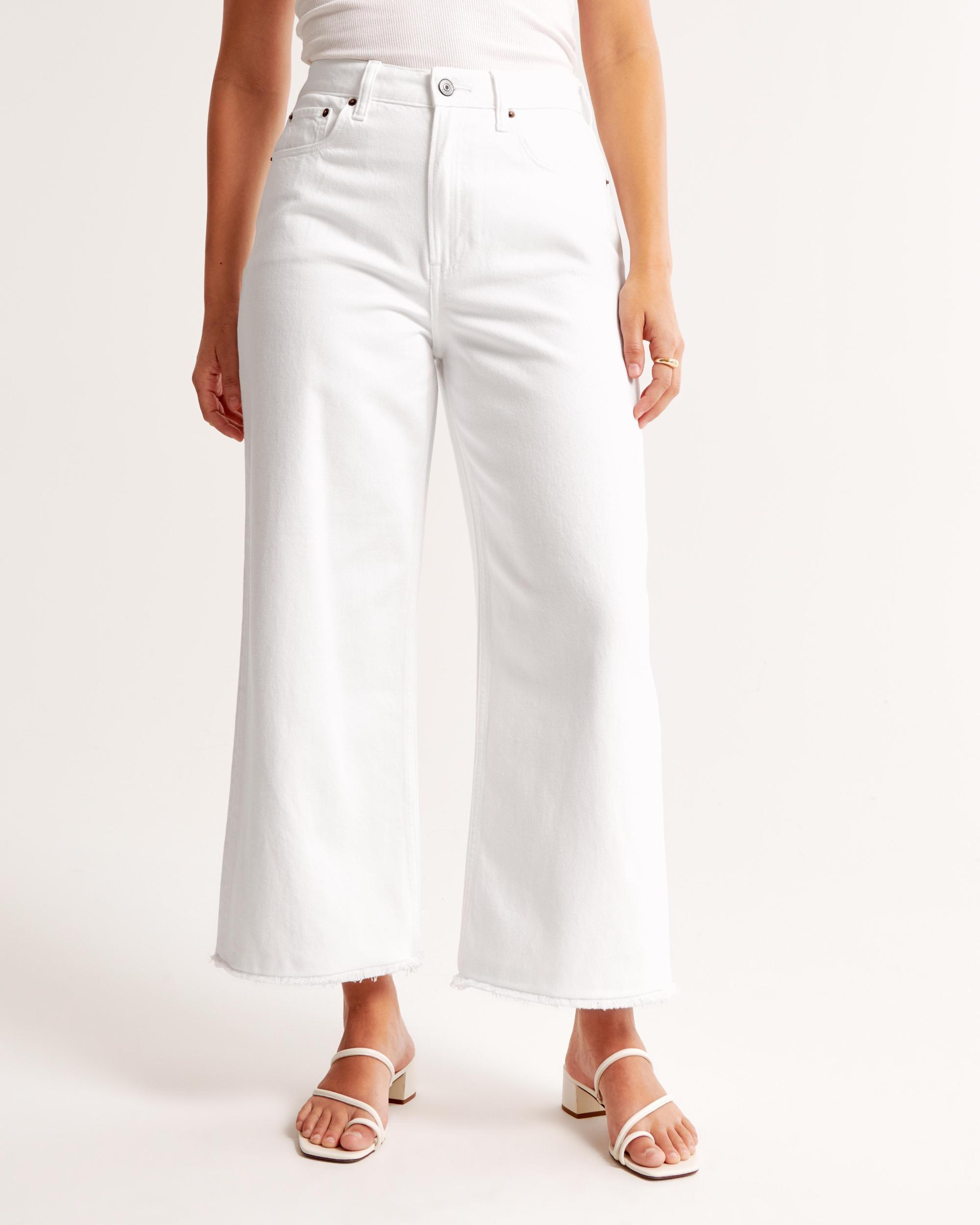 Curve Love High Rise Cropped Wide Leg Jean Product Image