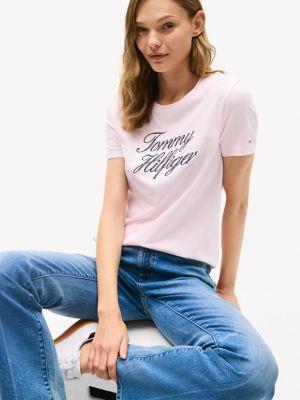 Script Hilfiger Logo T-Shirt Product Image