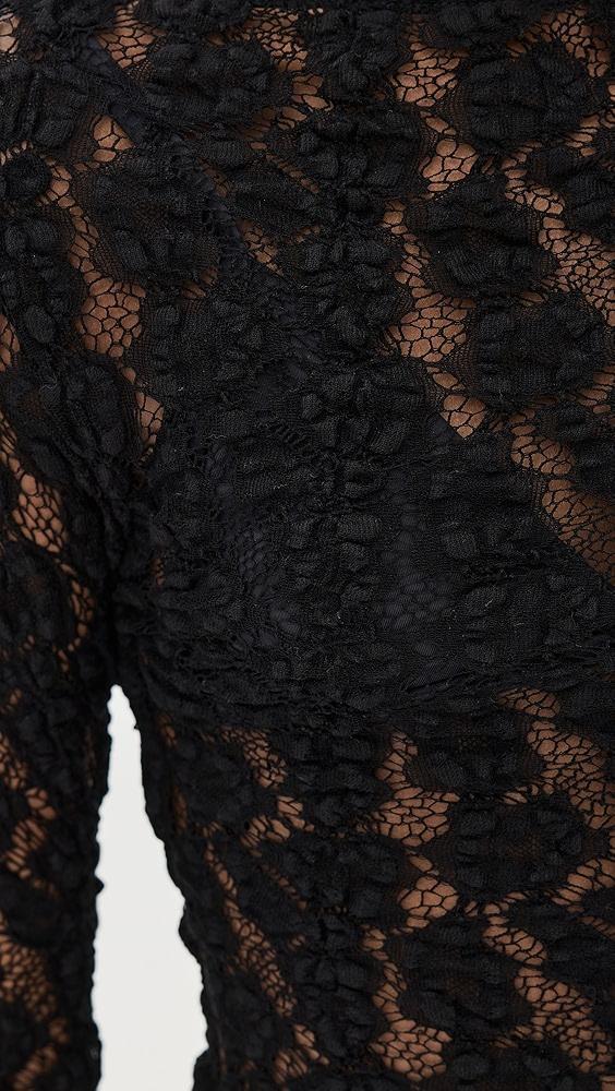 Róhe Lace Boat Neck Top | Shopbop Product Image