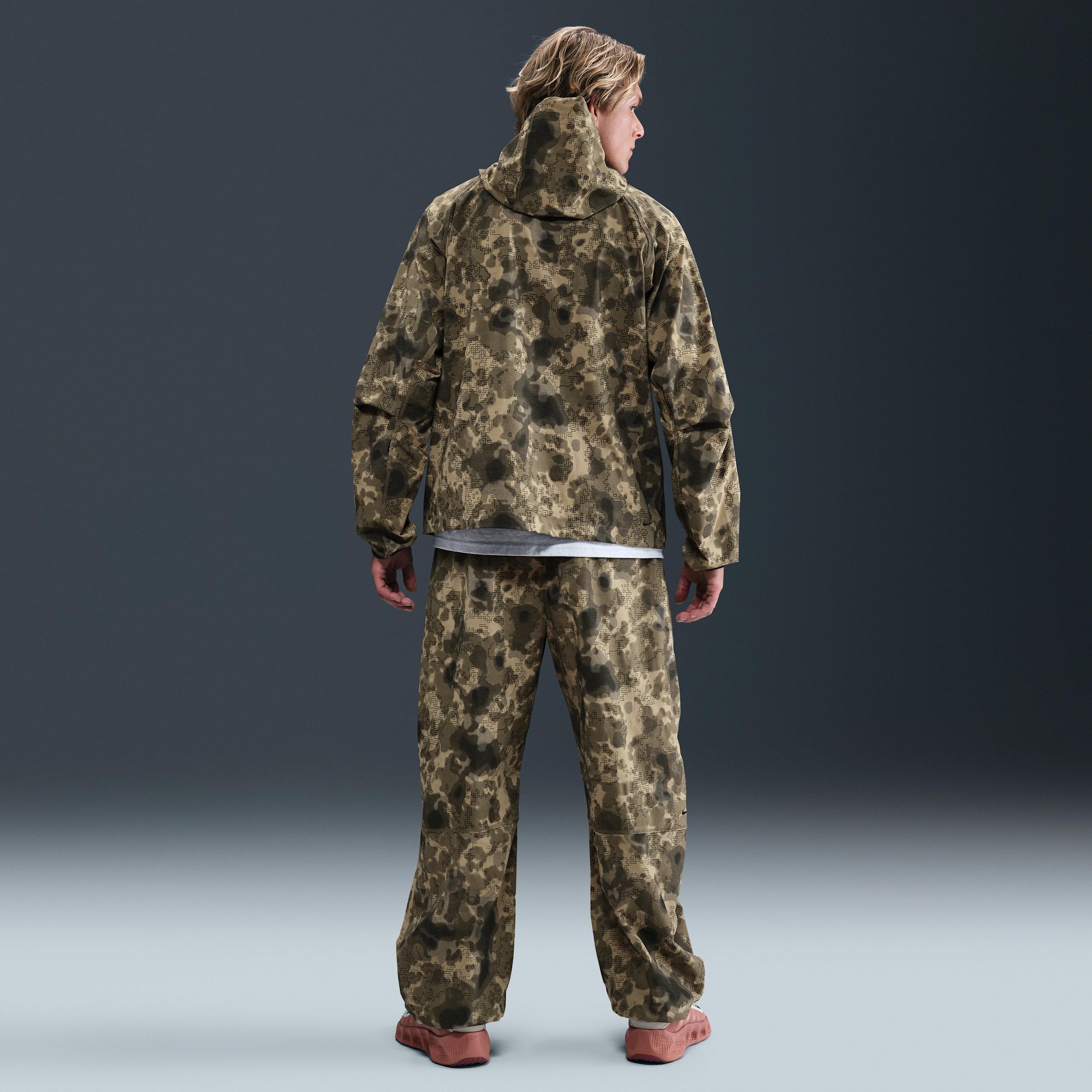 Nike Men's Tech Dri-FIT Woven Camo Loose-Fit Pants Product Image