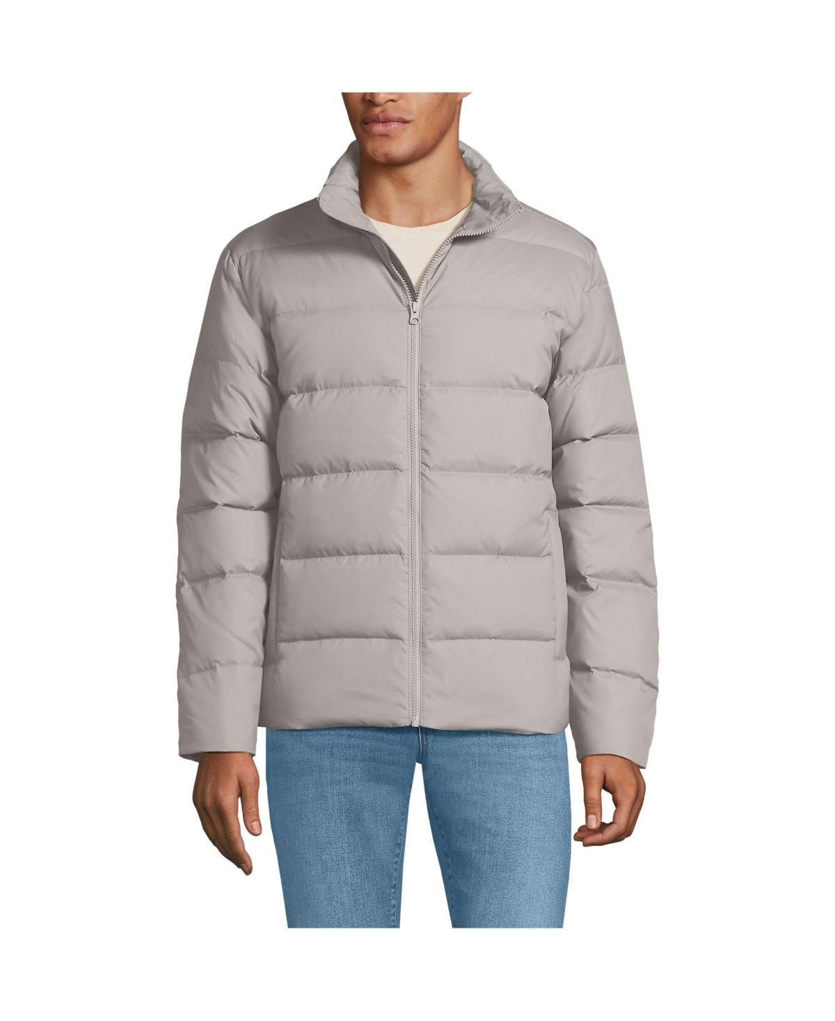 Men's Lands' End Max 600 Down Puffer Jacket, Size: XL, Black Product Image