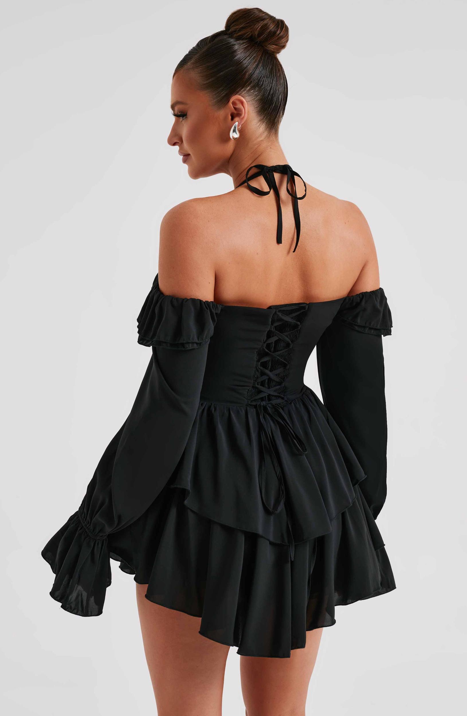Savanna Playsuit - Black Product Image