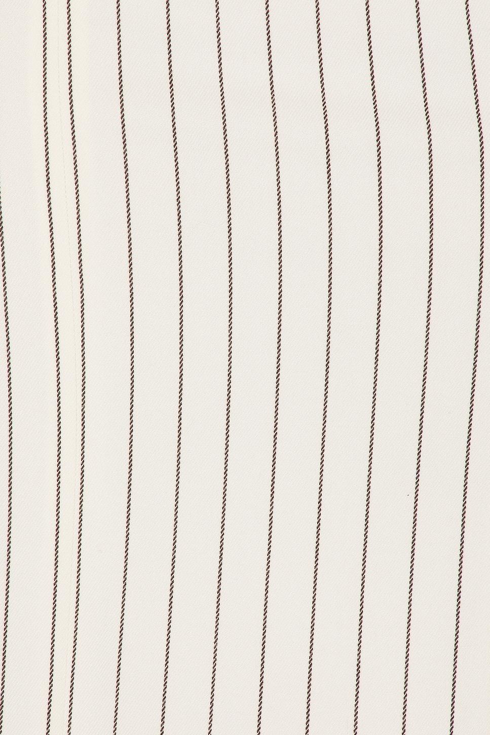 Pinstripe Long Strapless Dress Helsa Product Image