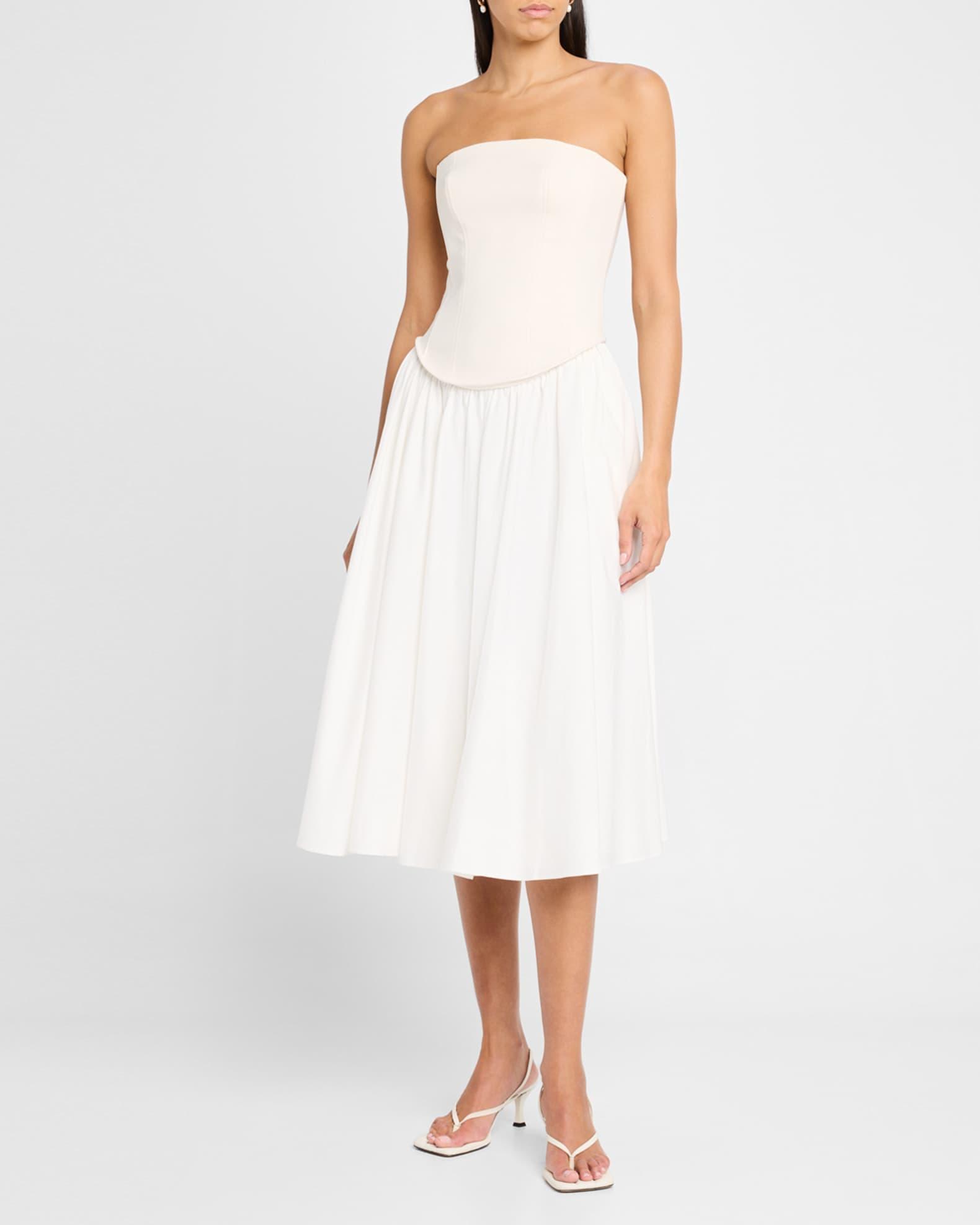 Melody Corset Combo Midi Dress Product Image