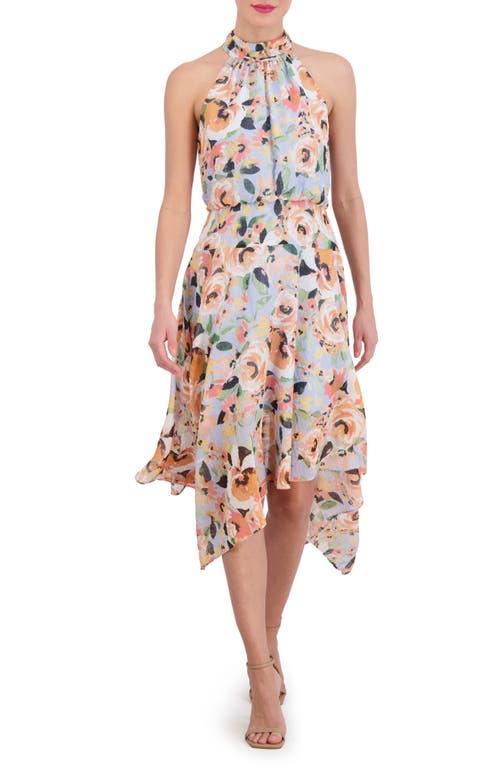 Vince Camuto PTD Novelty Chiffon Midi Dress (Light ) Women's Dress Product Image