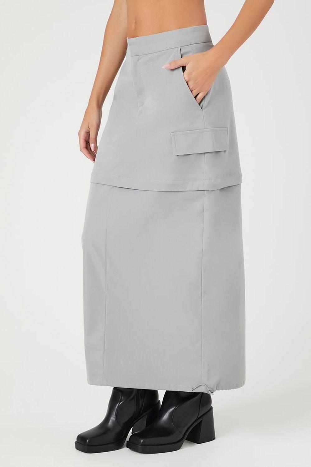Toggle Cargo Maxi Skirt | Forever 21 Product Image