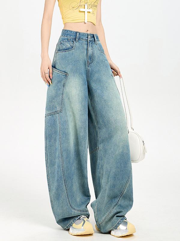Vintage Silhouette Cargo Jeans Product Image