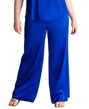 Gabriella Rossetti Sofia Silk Palazzo Pant Product Image