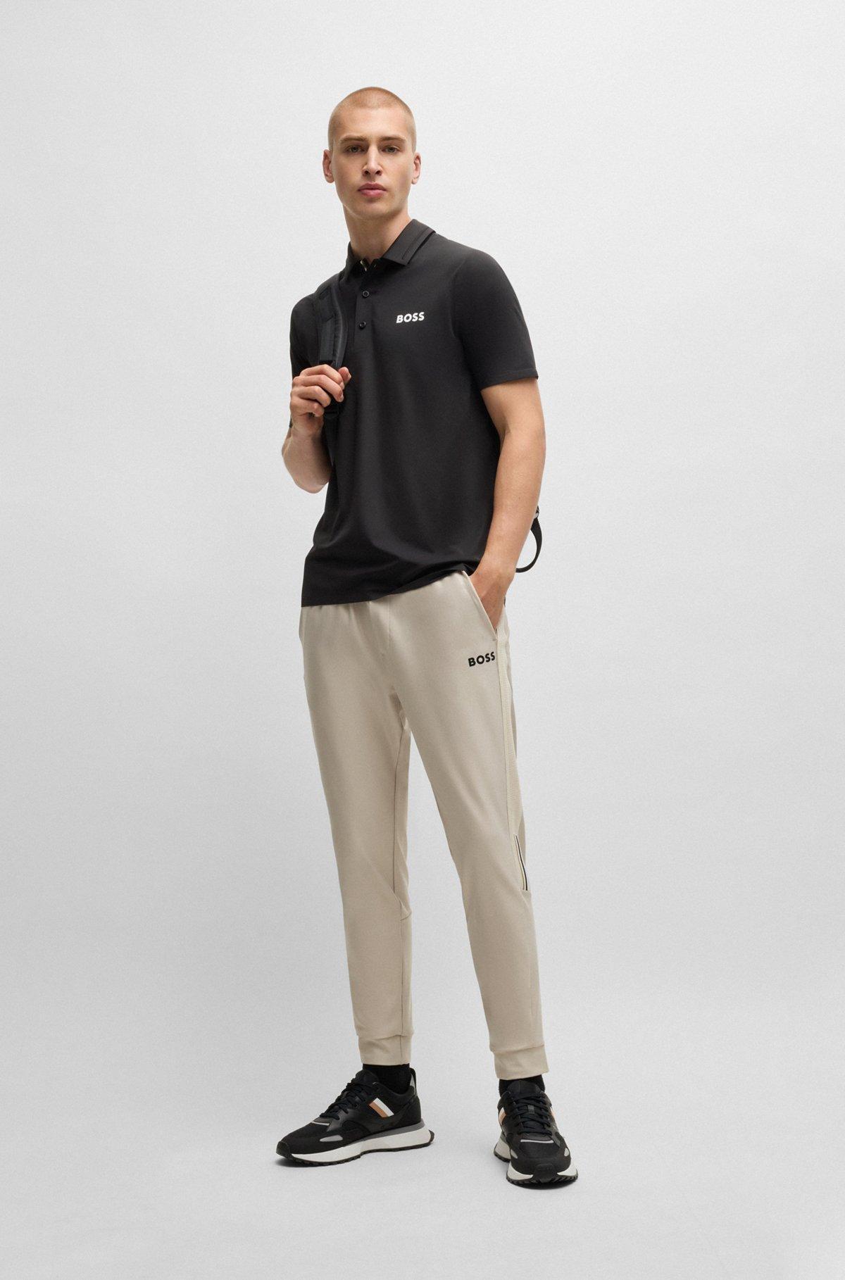 BOSS x Matteo Berrettini slim-fit polo shirt with UV protection Product Image