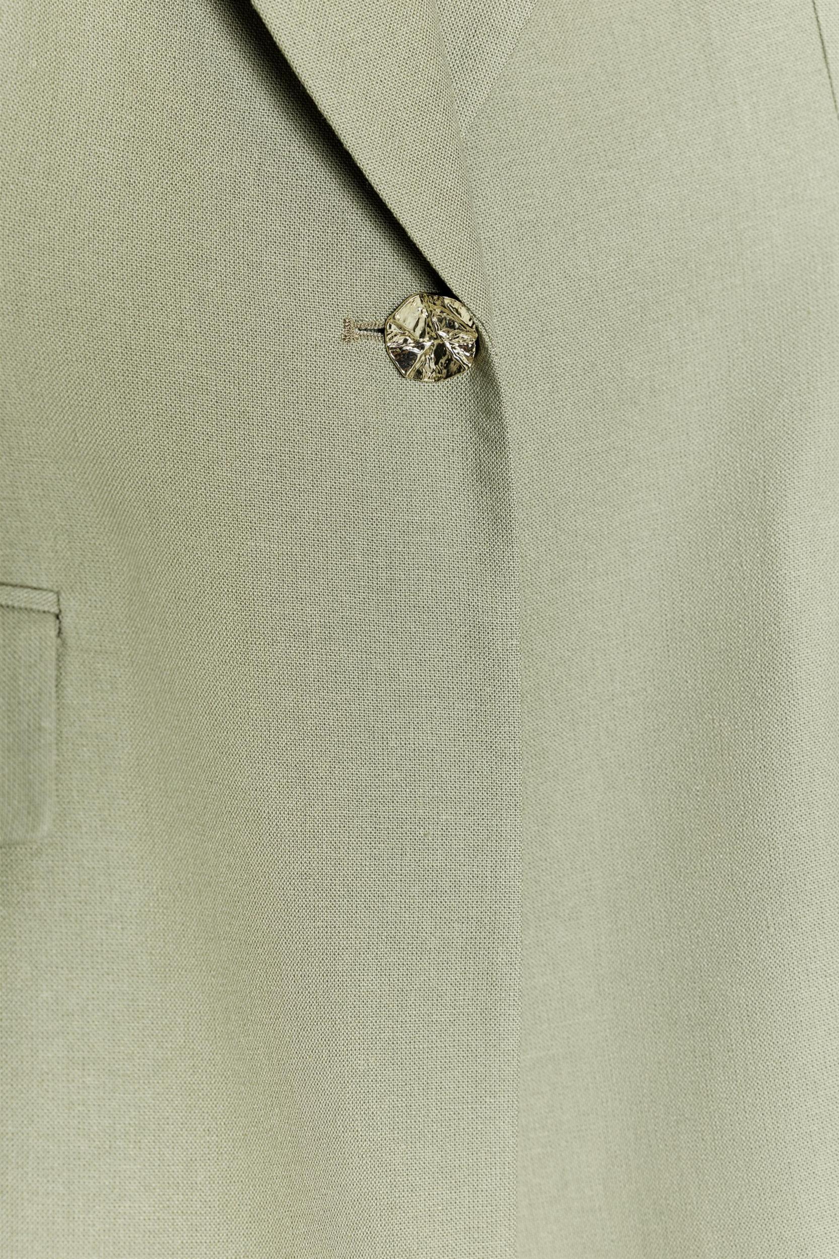 LINEN LONG VEST Product Image