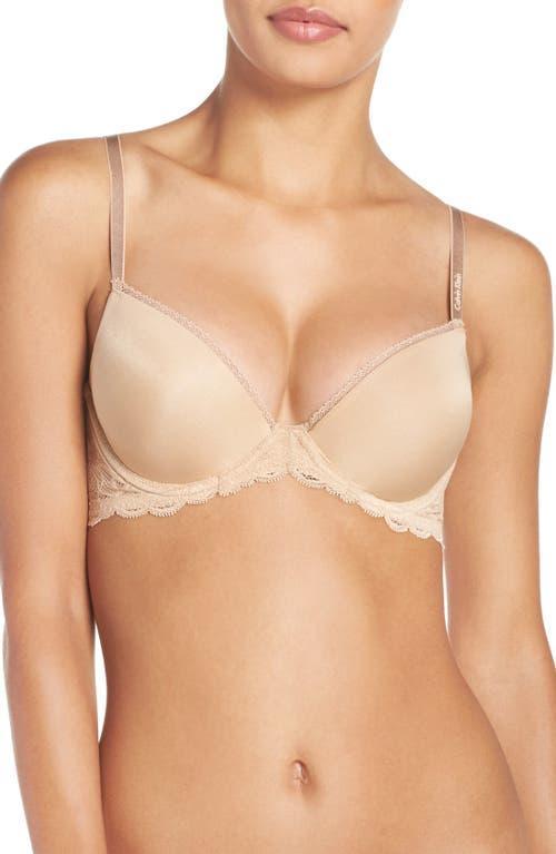 Calvin Klein Seductive Comfort Lace Demi Lift Convertible Bra Product Image