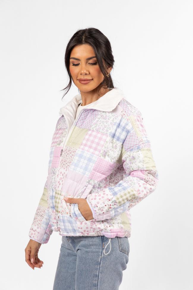 Vail Valley Multi Patch Printed Puffer Jacket SALE Product Image