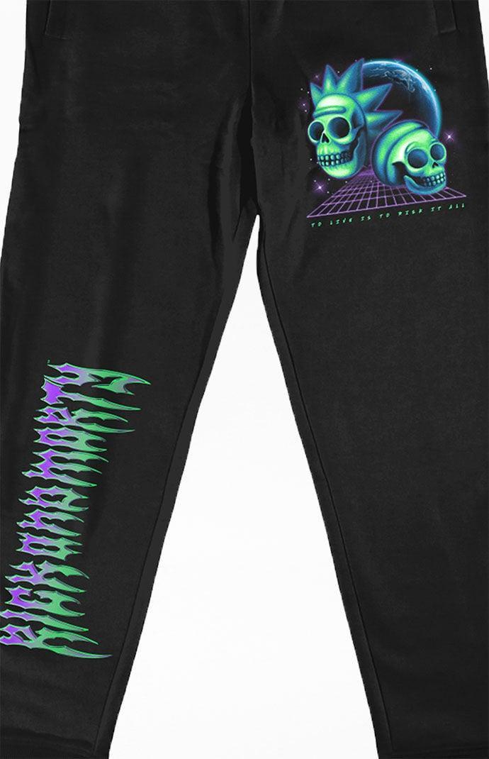Men's Rick and Morty Skulls Sweatpants Product Image