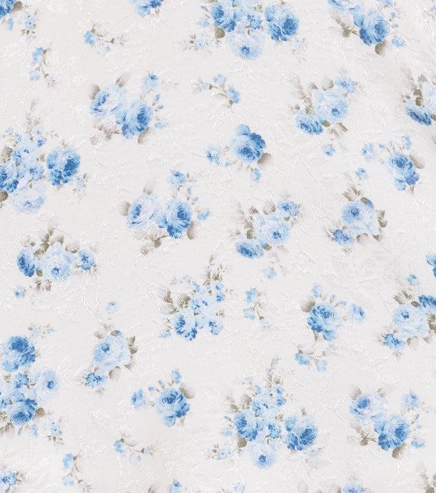 Beauty In The Detail Tie Back Floral Skater Dress Product Image