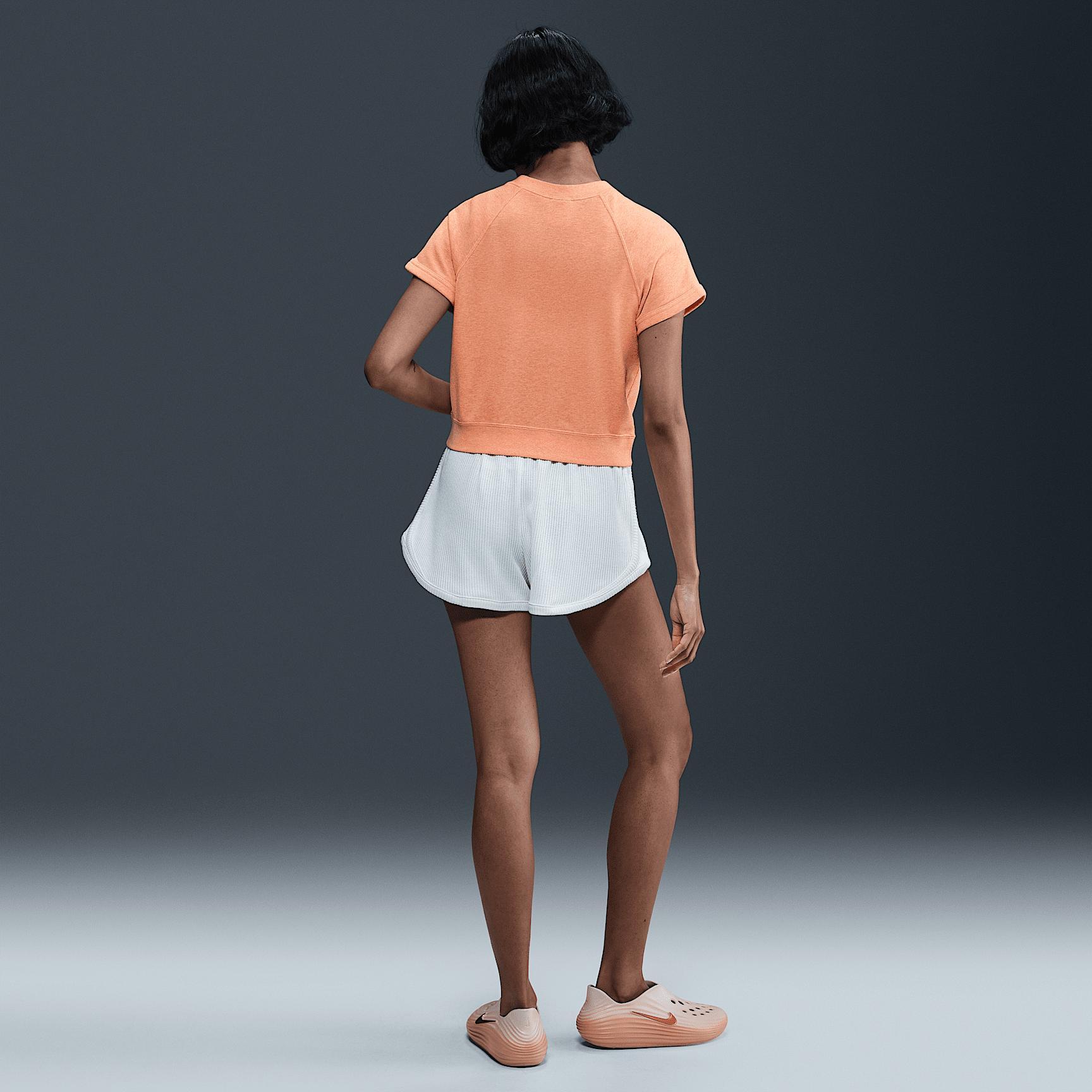 Nike Sportswear Chill Terry Women's Short-Sleeve French Terry Top Product Image
