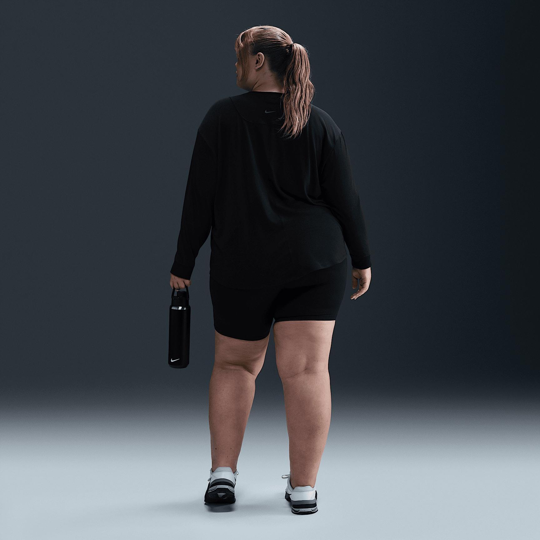 Nike One Relaxed Women's Dri-FIT Long-Sleeve Top (Plus Size) Product Image