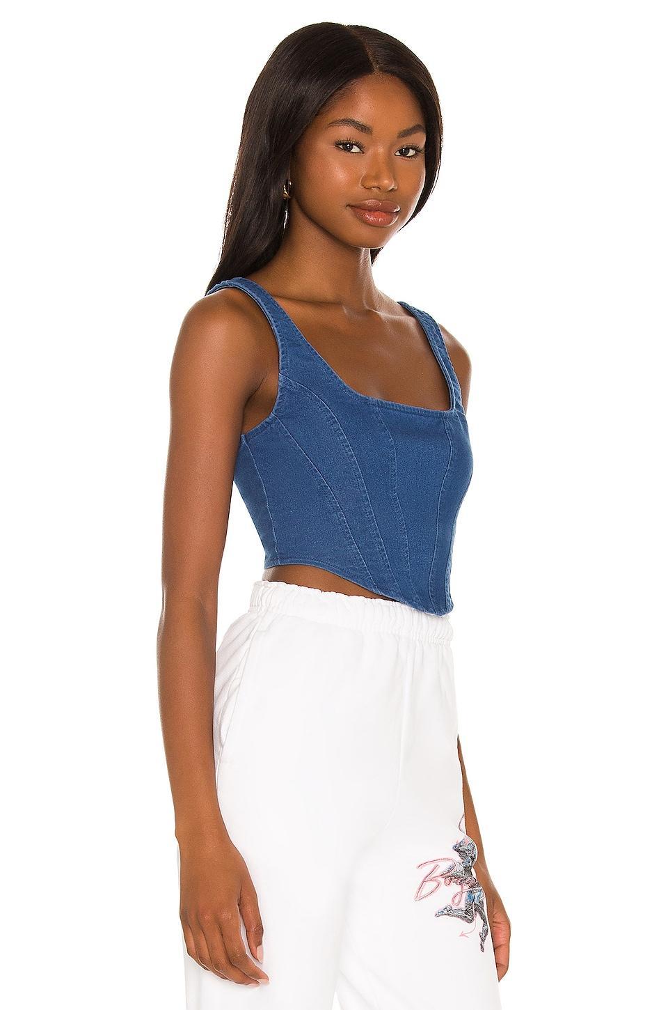Mika Denim Corset superdown Product Image