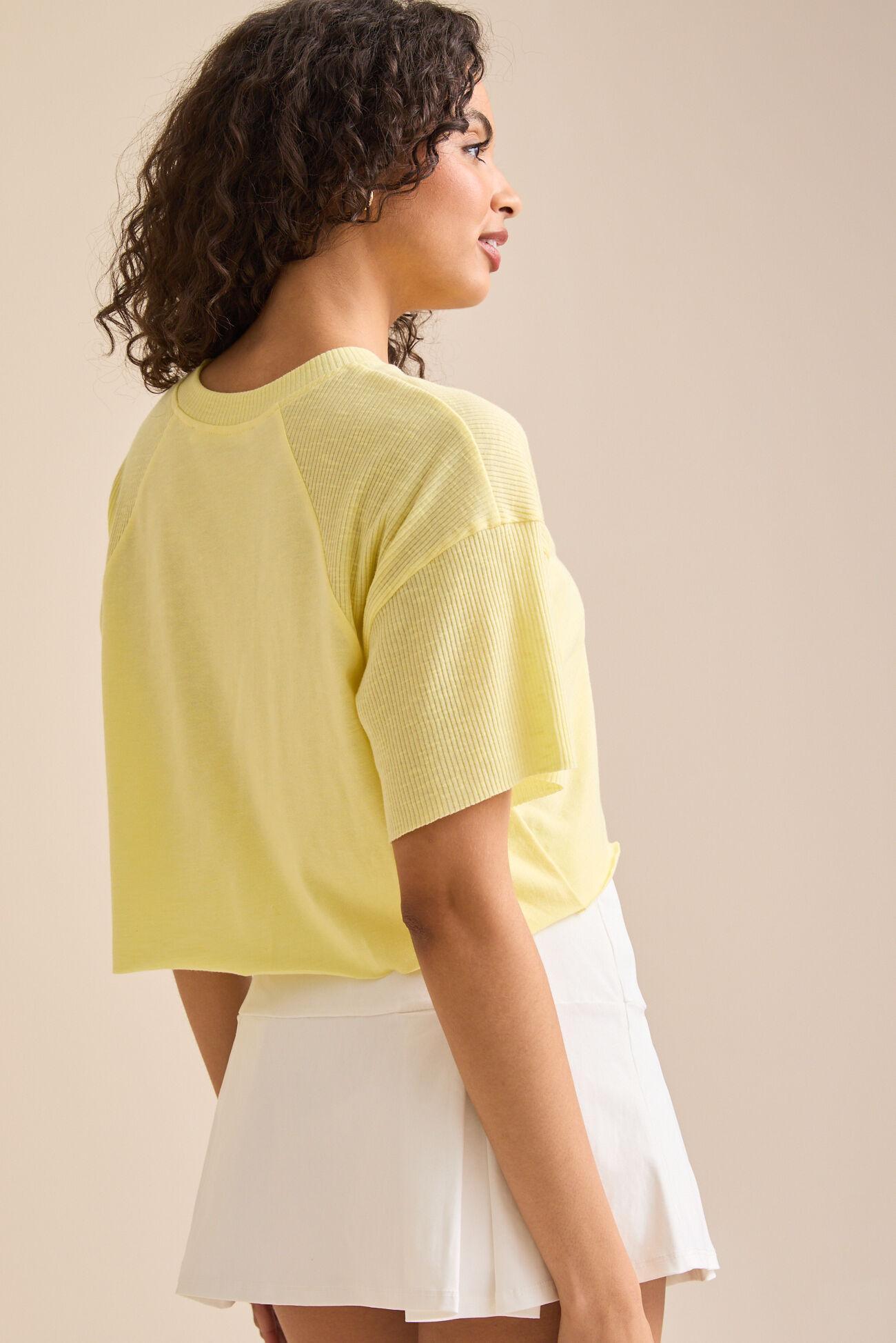 Riley Boxy Slub Tee Product Image