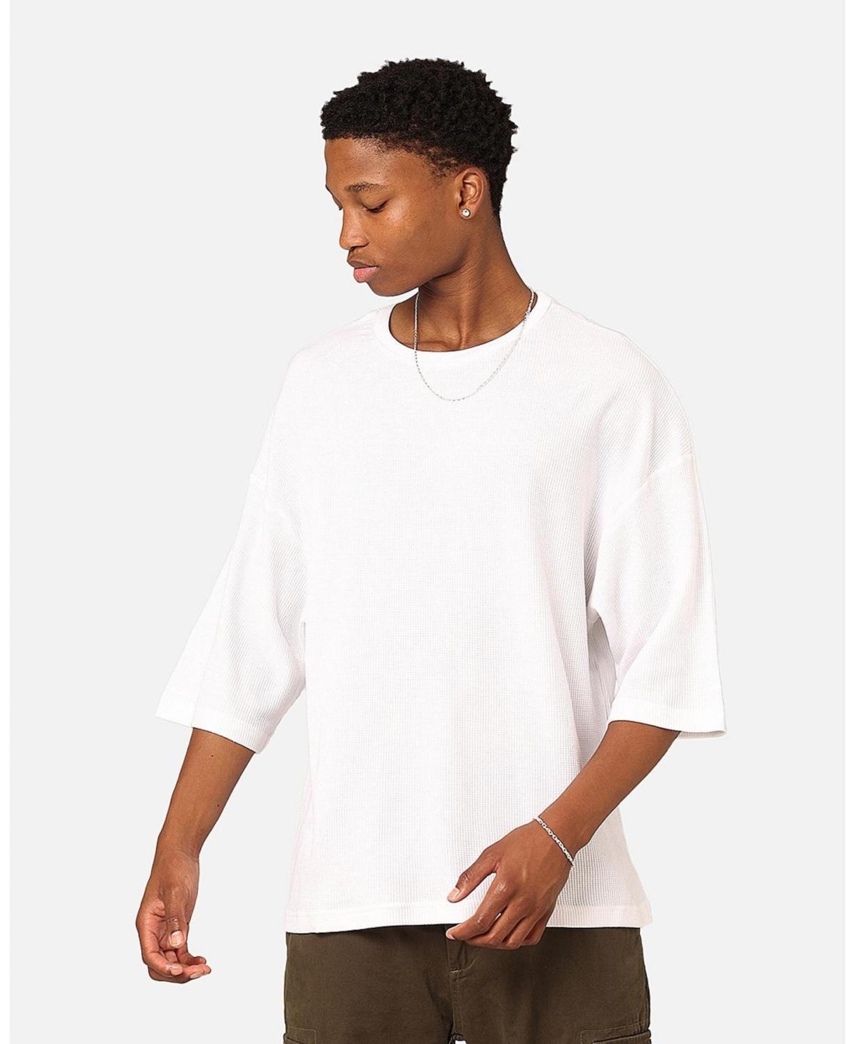 Waffle Mens Midsleeve T-Shirt Product Image