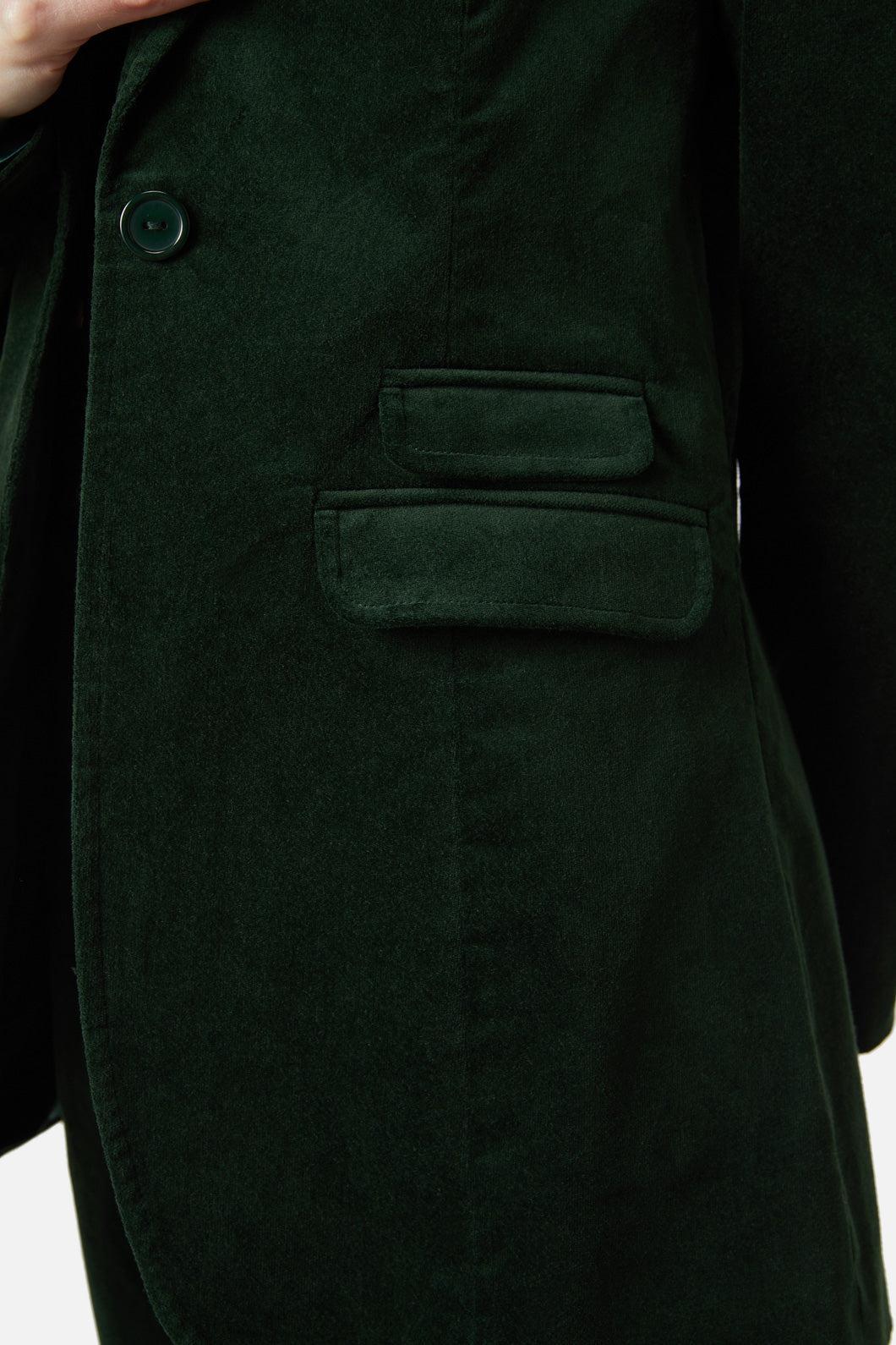 At The Alter Velvet Blazer Product Image