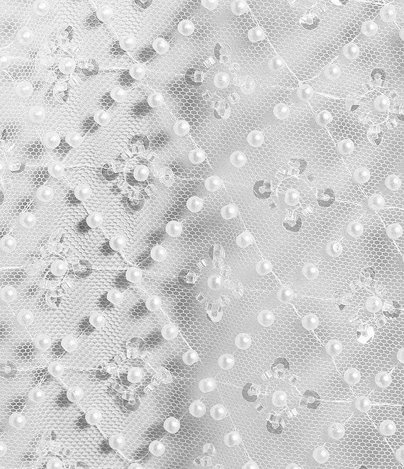 Southern Living x Borrowed & Blue Pearl Embellished Poncho Product Image