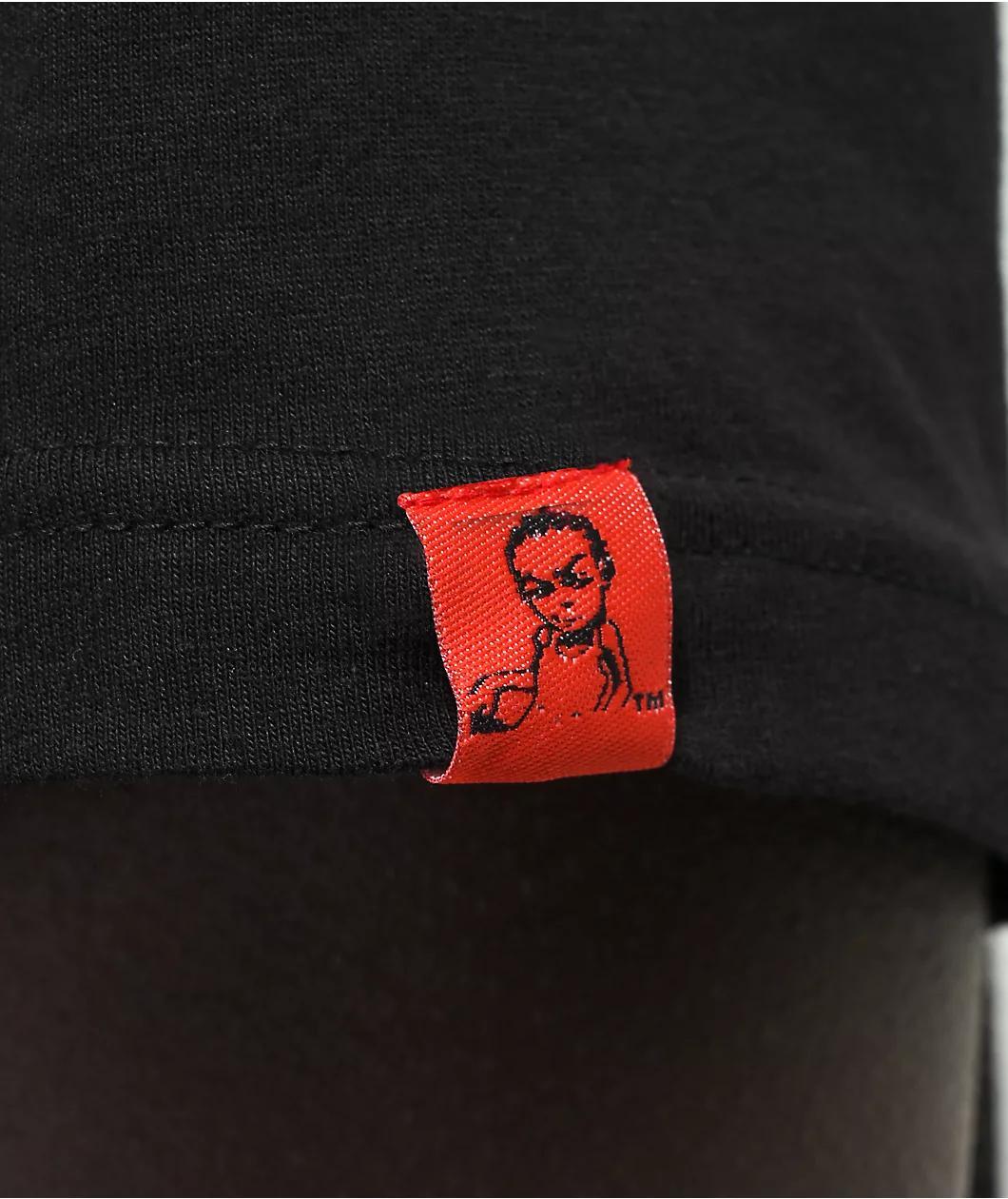 The Boondocks Mugshot Black T-Shirt Product Image