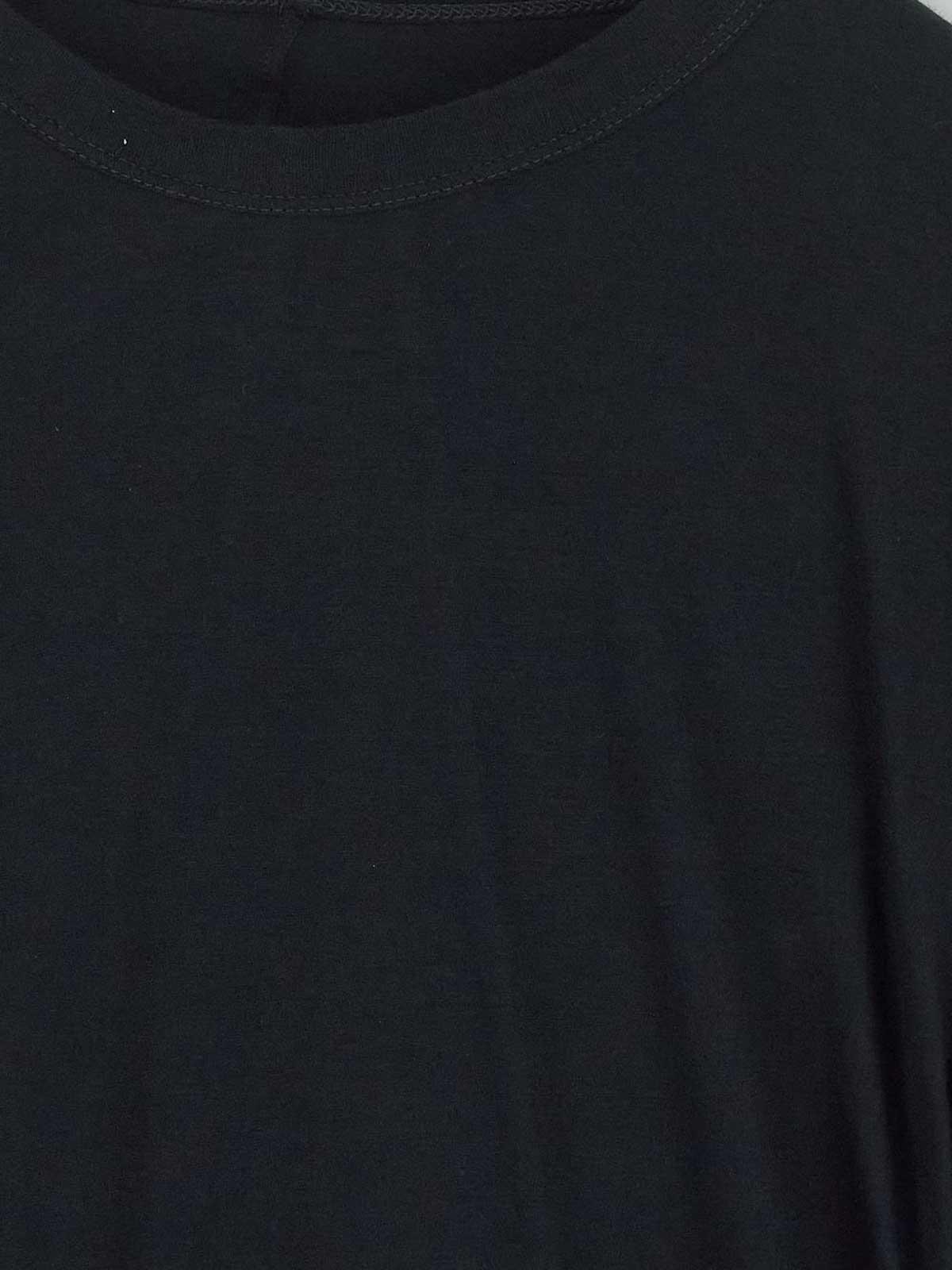 RICK OWENS Double Ss T In Black Product Image