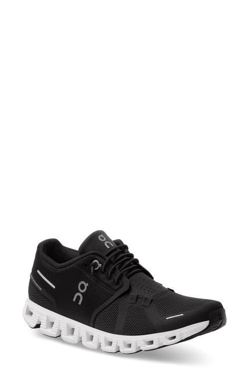 On Womens On Cloud 5 - Womens Running Shoes White/Pearl Product Image