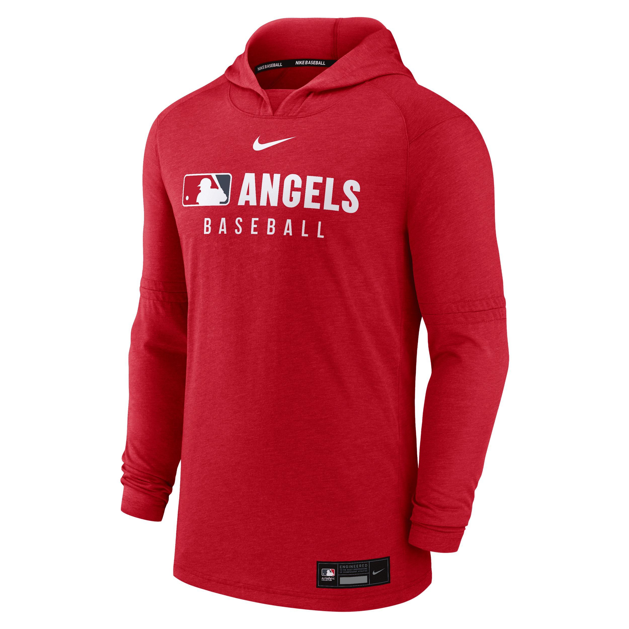 Tampa Bay Rays Authentic Collection Nike Men's Dri-FIT MLB Pullover Hoodie Product Image