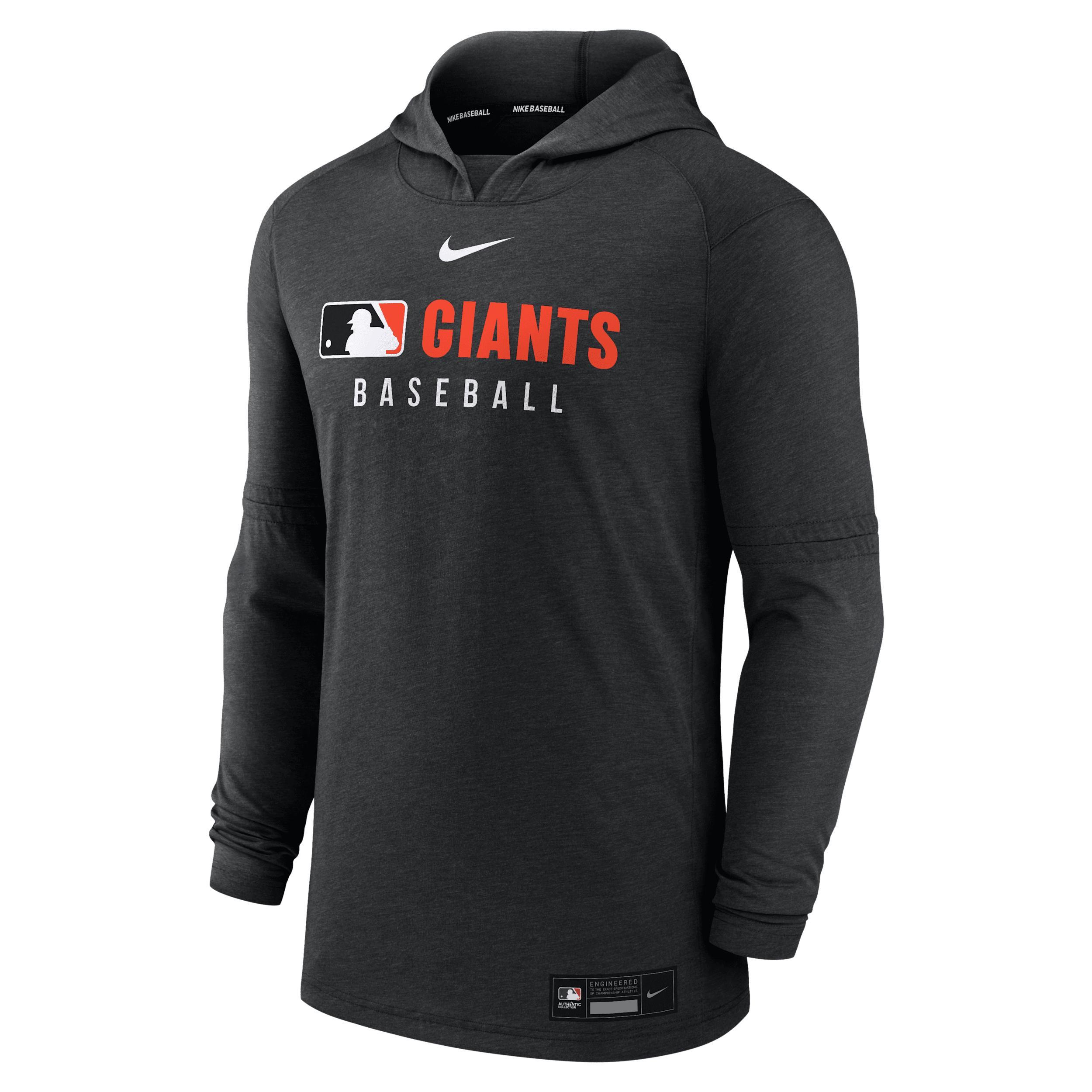 San Francisco Giants Authentic Collection Nike Men's Dri-FIT MLB Pullover Hoodie Product Image