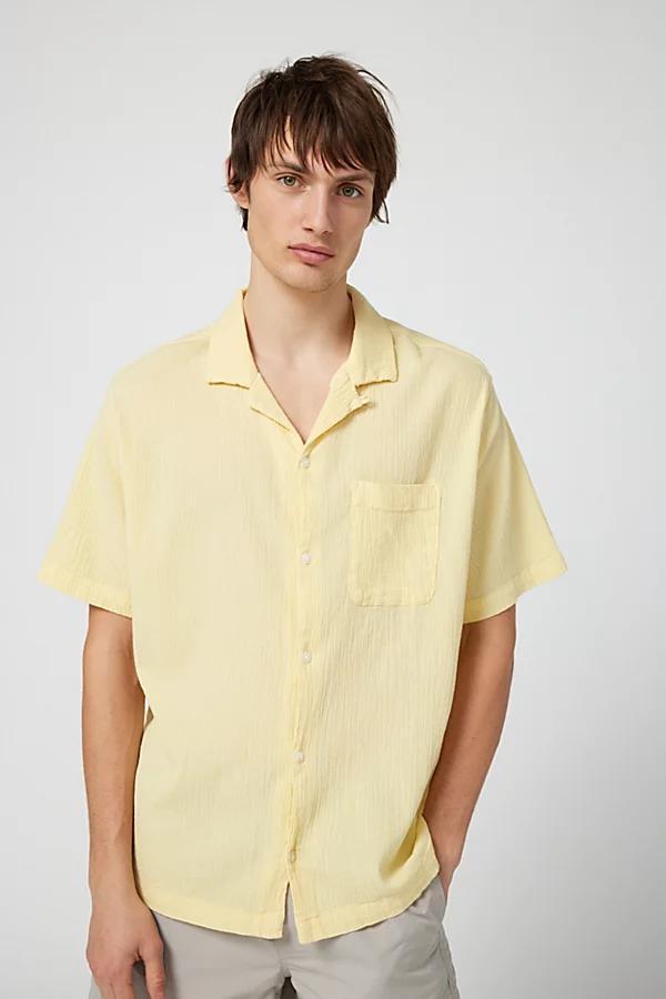 Standard Cloth Liam Crinkle Shirt Top Mens at Urban Outfitters Product Image