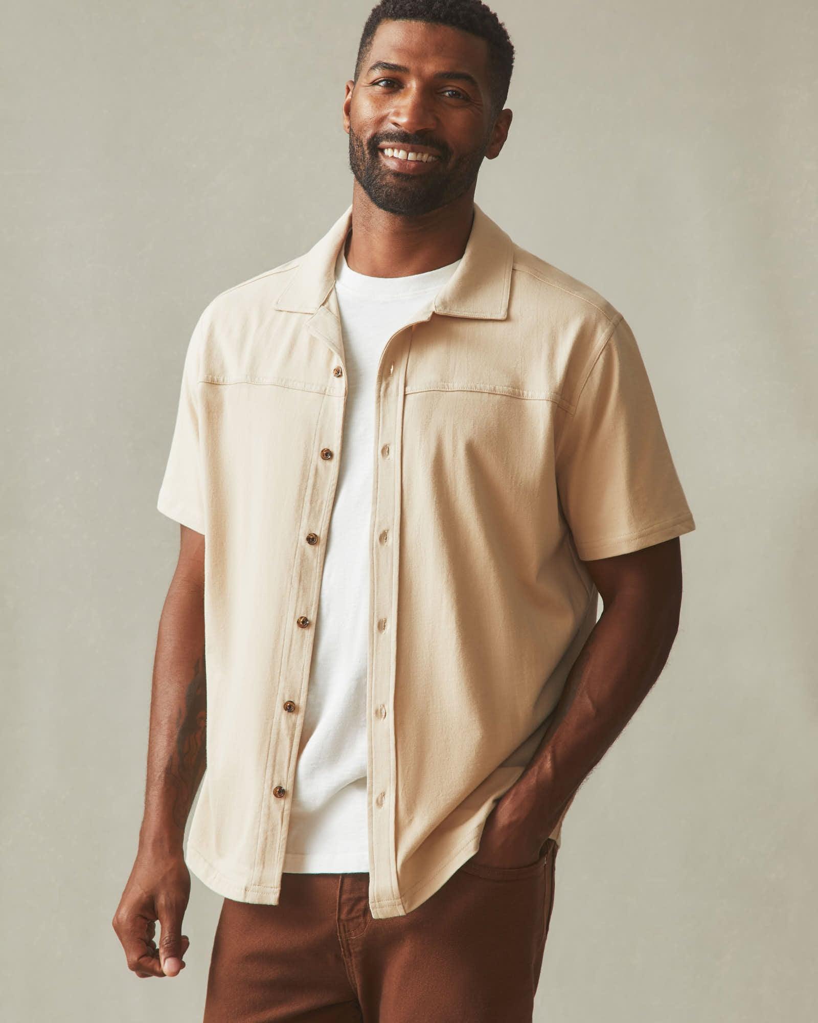 Men's Horizon Shirt - Safari Product Image