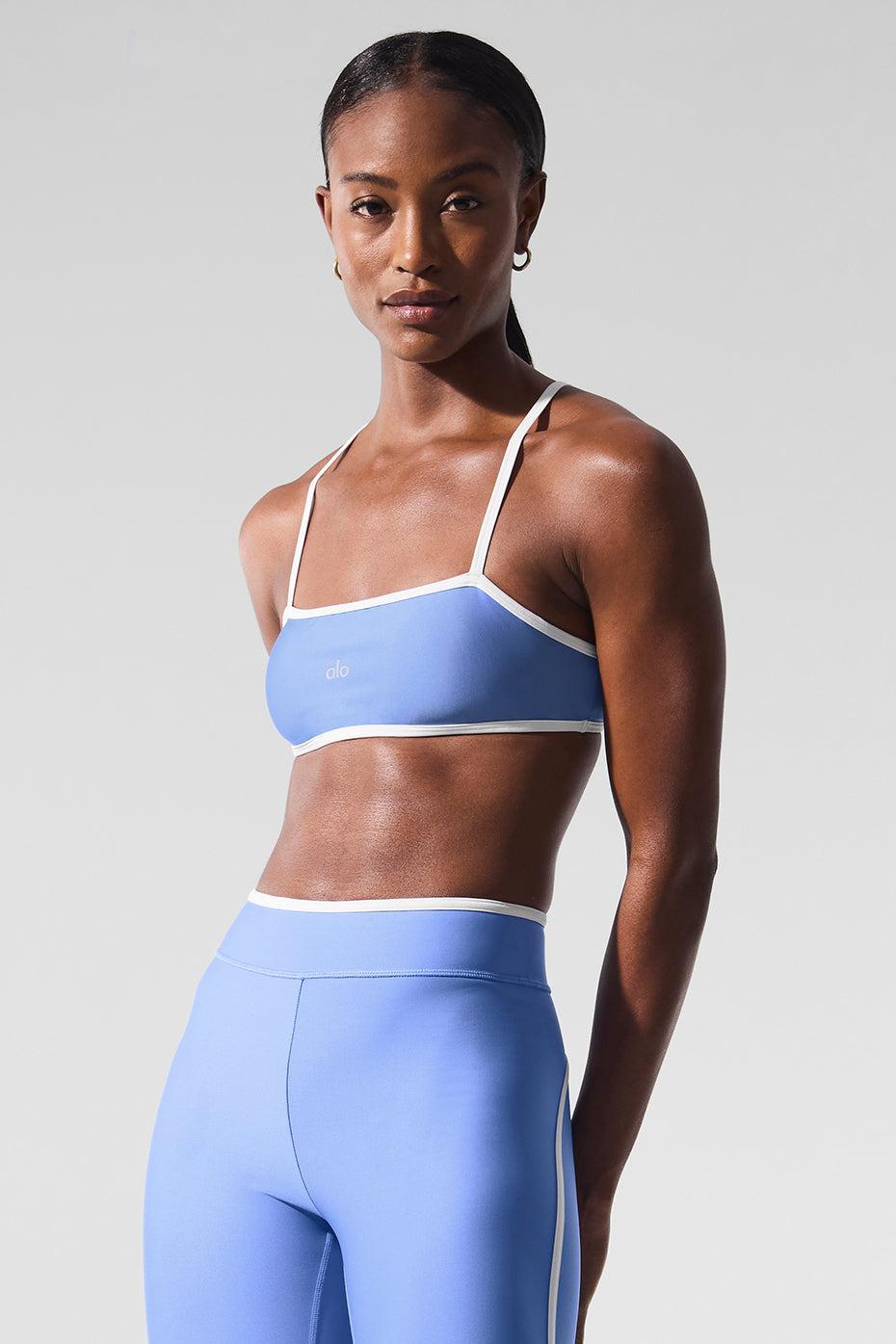 Airlift Charger Bra - Crystal Clear Blue/White Product Image