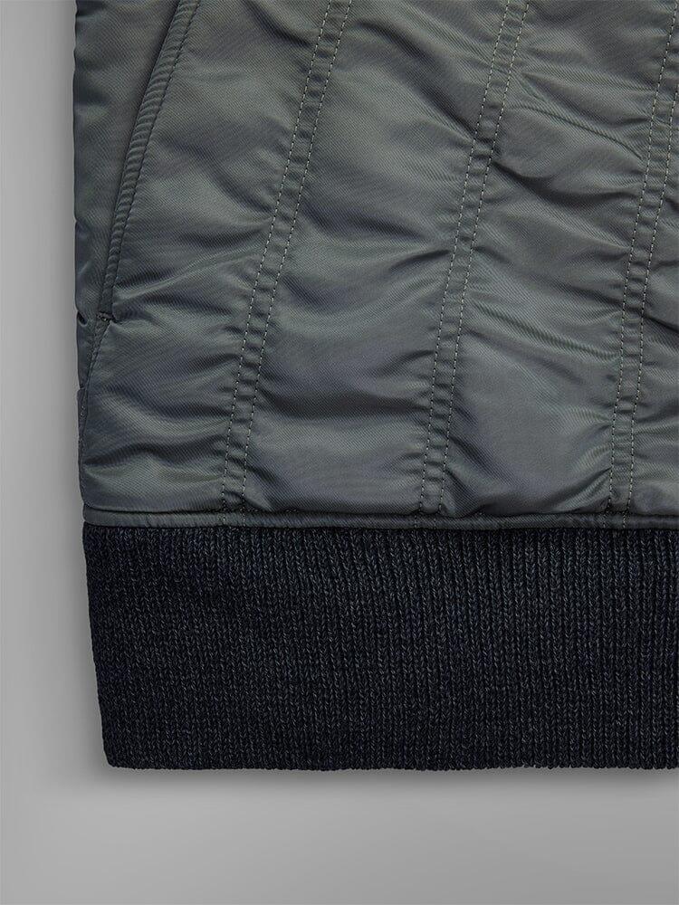 WOMEN'S MA-1 SHIRRING BOMBER JACKET - FIELD GRAY / M Product Image
